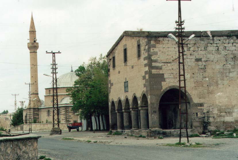 Church and Kursunlu Mosque at Kaymakli
