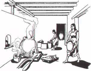 Preparing a tablet in the Kharum : Kültepe